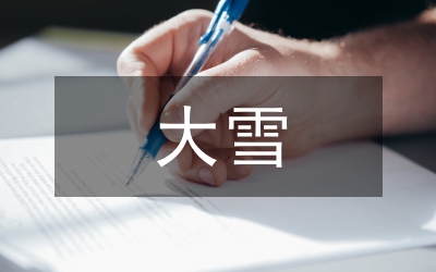 電視連續(xù)劇大雪無痕觀感分析論文