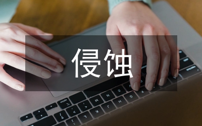單壩面積侵蝕控制管理論文